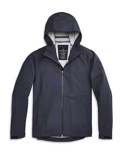 Mack Weldon Stormchaser Hooded Rain Jacket