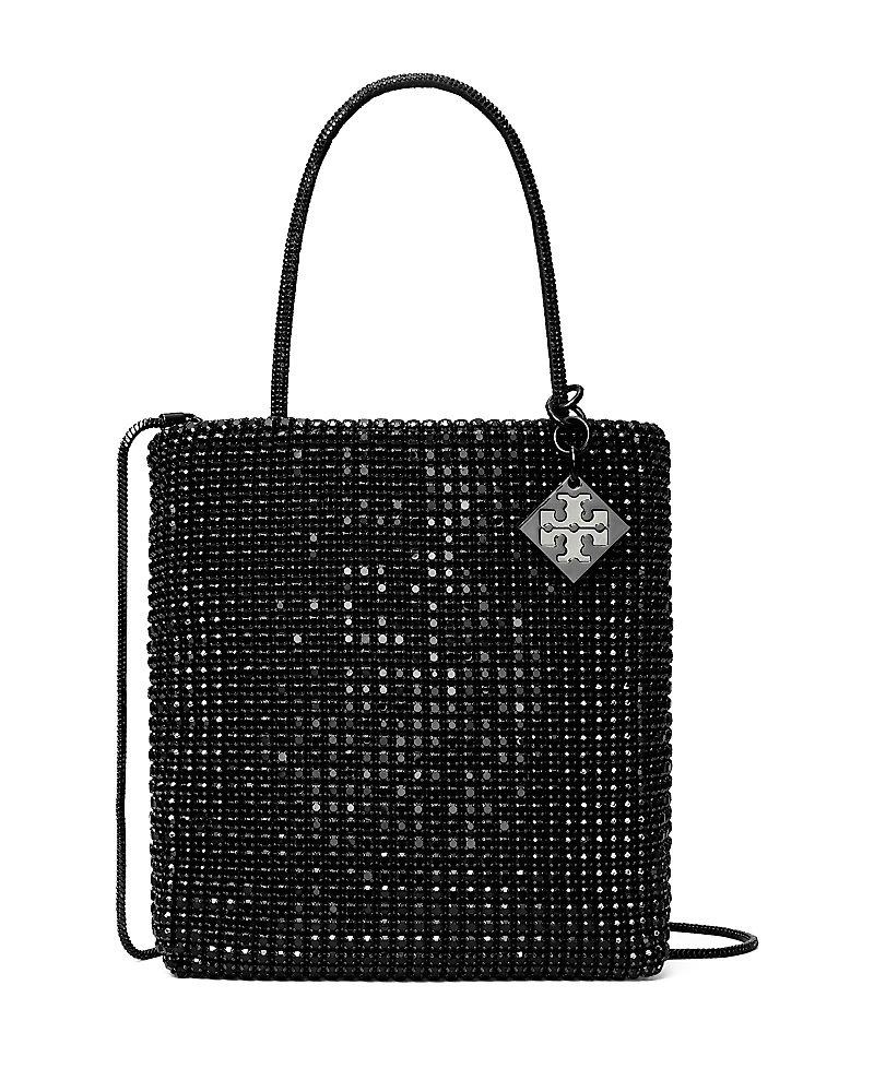 Tory Burch Night Owl Crystal Embellished Mini Tote