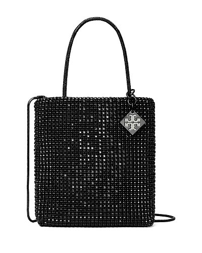 Tory Burch Night Owl Crystal Embellished Mini Tote