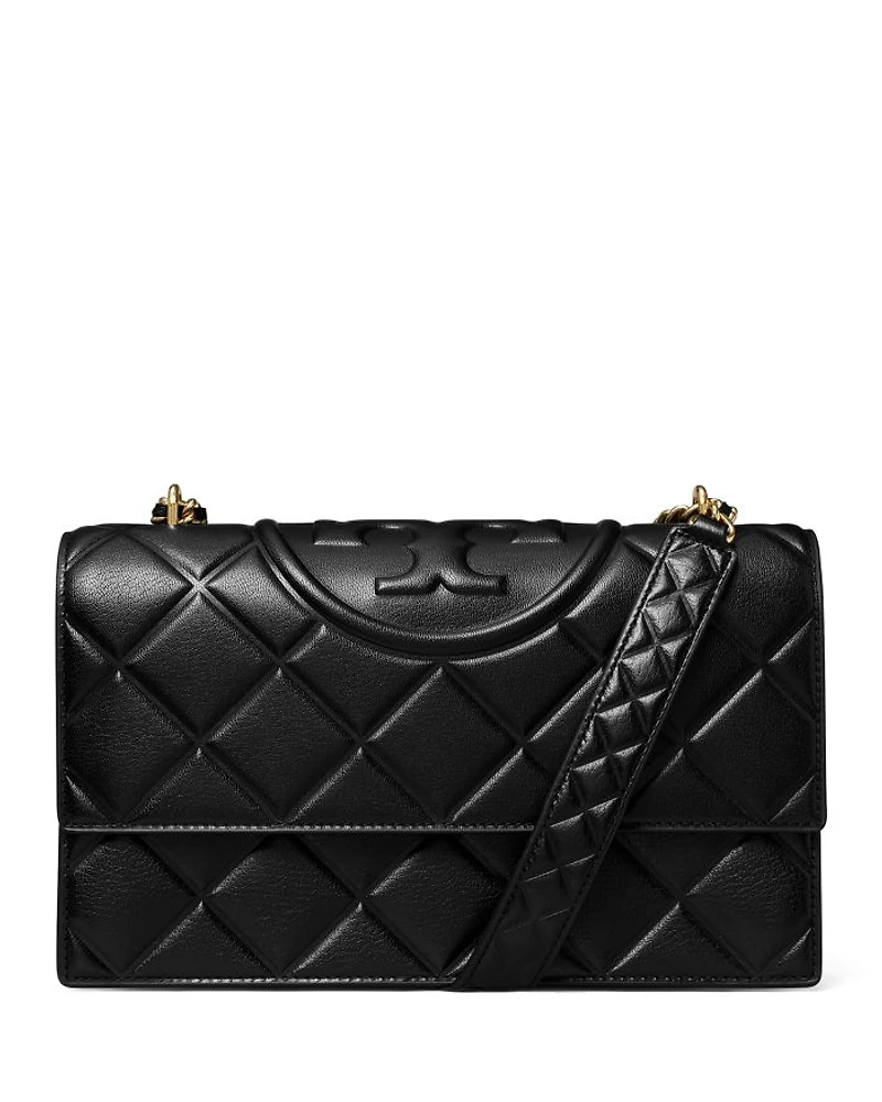 Fleming Convertible Leather Shoulder Bag