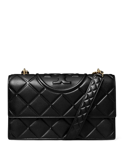 Fleming Convertible Leather Shoulder Bag