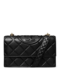 Fleming Convertible Leather Shoulder Bag