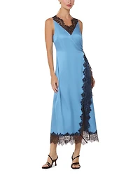 Iris Lace Wrap Dress