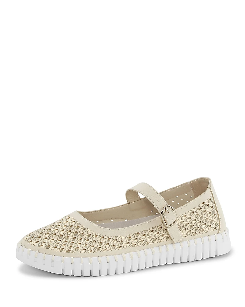 Ilse Jacobsen Women's Tulip Mary Jane Ballet Flats