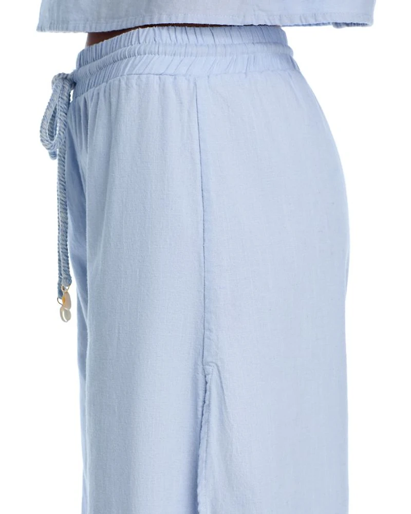 Wide Leg Pants Cover Up - Exclusive