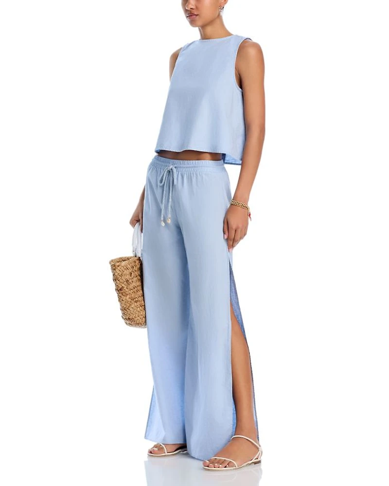 Wide Leg Pants Cover Up - Exclusive