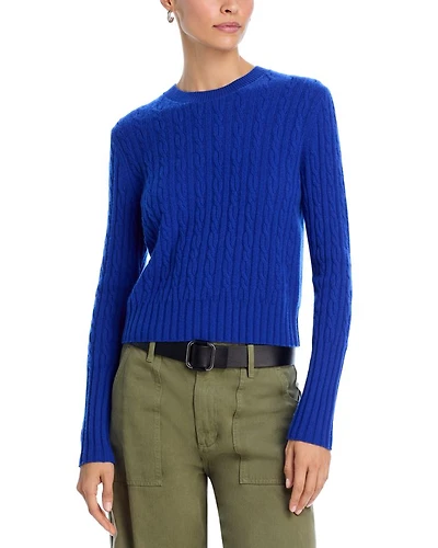 Cashmere Cable Knit Sweater