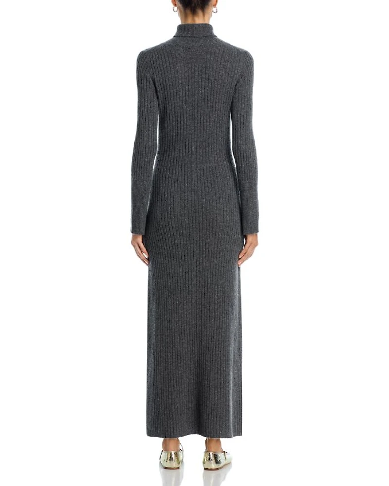 Turtleneck Maxi Sweater Dress