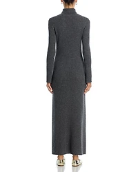 Turtleneck Maxi Sweater Dress
