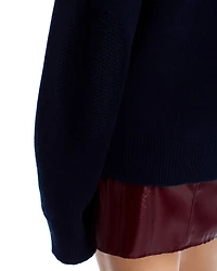 Allday Cashmere Polo Sweater
