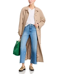 Anessa High Rise Wide Leg Ankle Jeans
