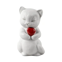 Lladro Whiskers the Playful Kitten Figurine