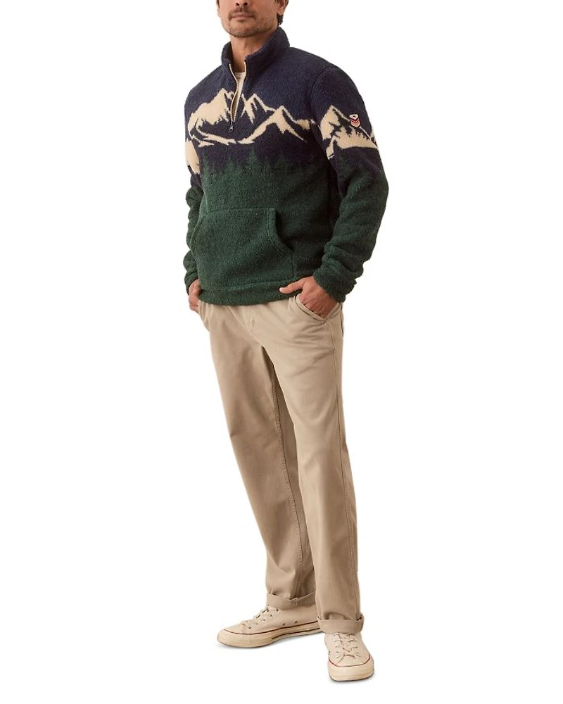 Alpine Quarter Zip Sweater