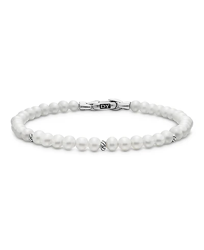 David Yurman Spiritual Beads Bracelet with Cultured Freshwater Pearls