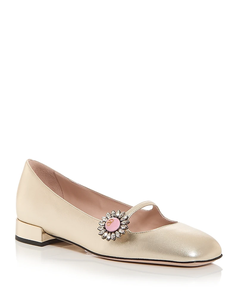 Valentino Garavani Women's Ballerina Mary Jane Pumps