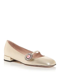 Valentino Garavani Women's Ballerina Mary Jane Pumps