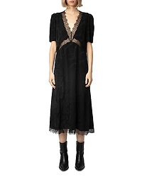 Zadig & Voltaire Redox Jac Chaines Noir Dress