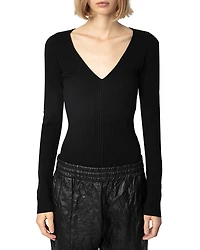 Zadig & Voltaire Syla We Noir Sweater