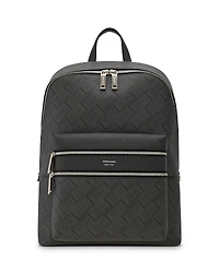 Ferragamo Embossed Gancini Leather Travel Bag