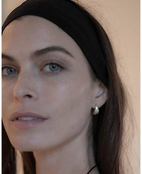 Mini Moondrop Earrings in Sterling Silver