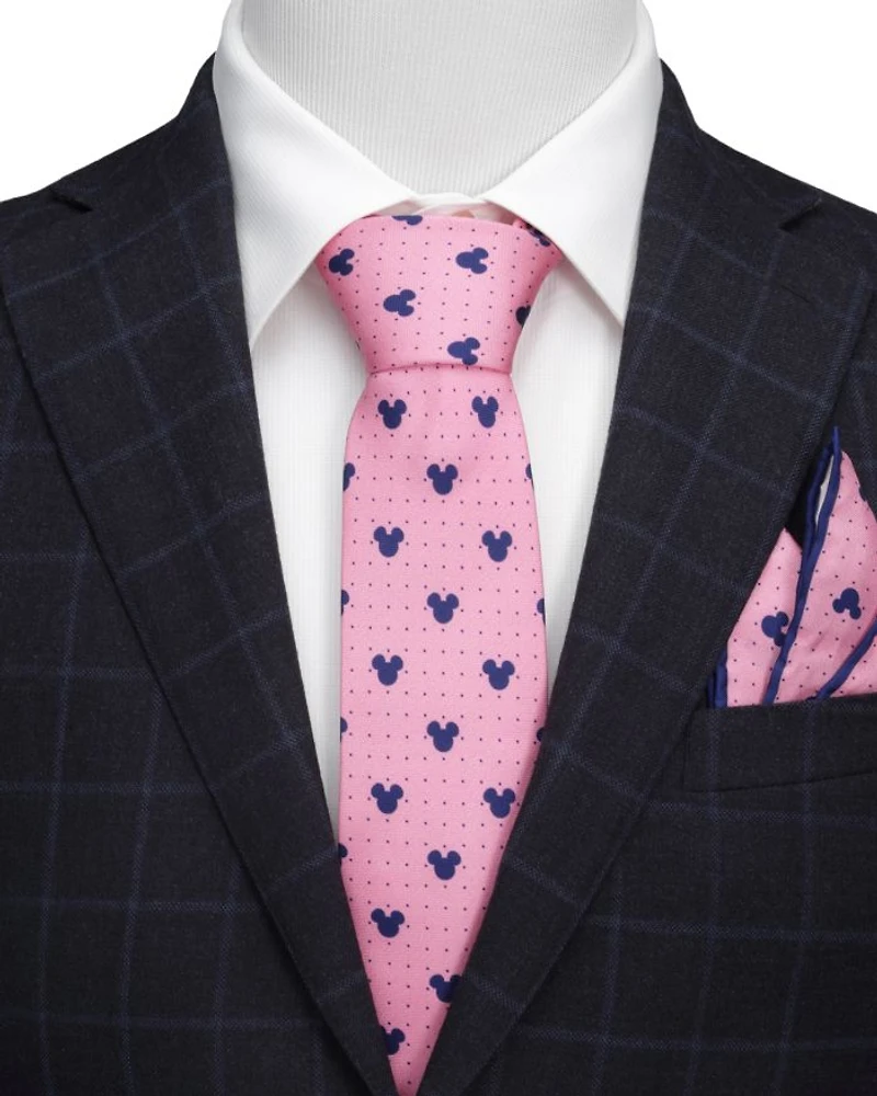 Mickey Mouse Dot Silk Classic Tie