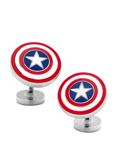 Captain America Shield Cufflinks