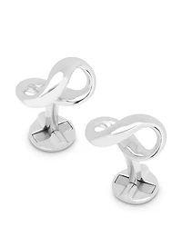 Infinity Symbol Sterling Silver Cufflinks