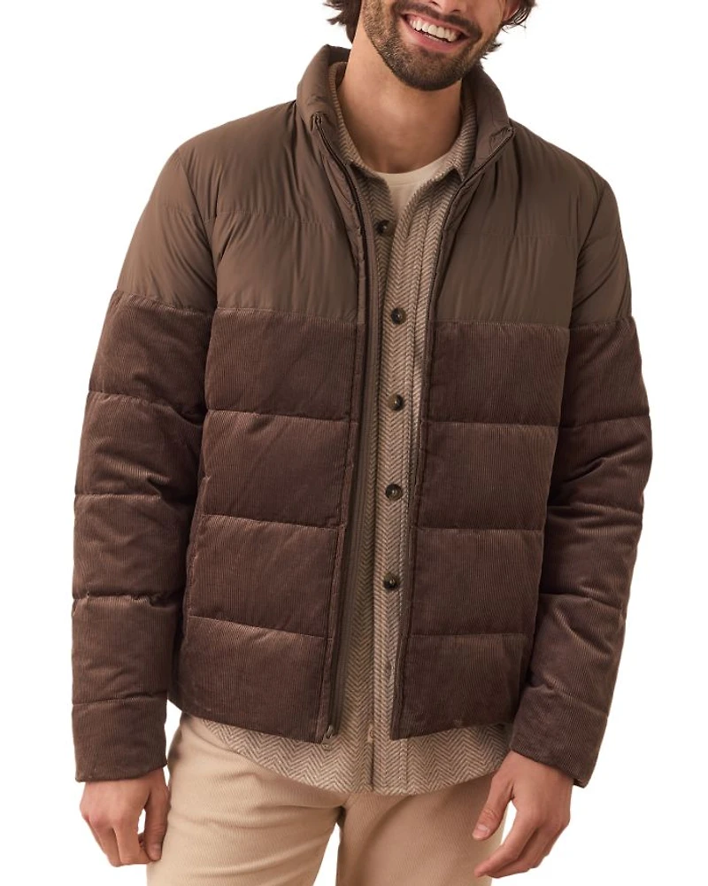 Miles Cord Puffer Jacket