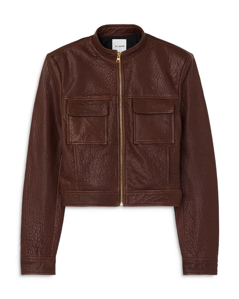 Vintage Edge Nappa Leather Jacket
