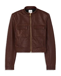 Vintage Edge Nappa Leather Jacket