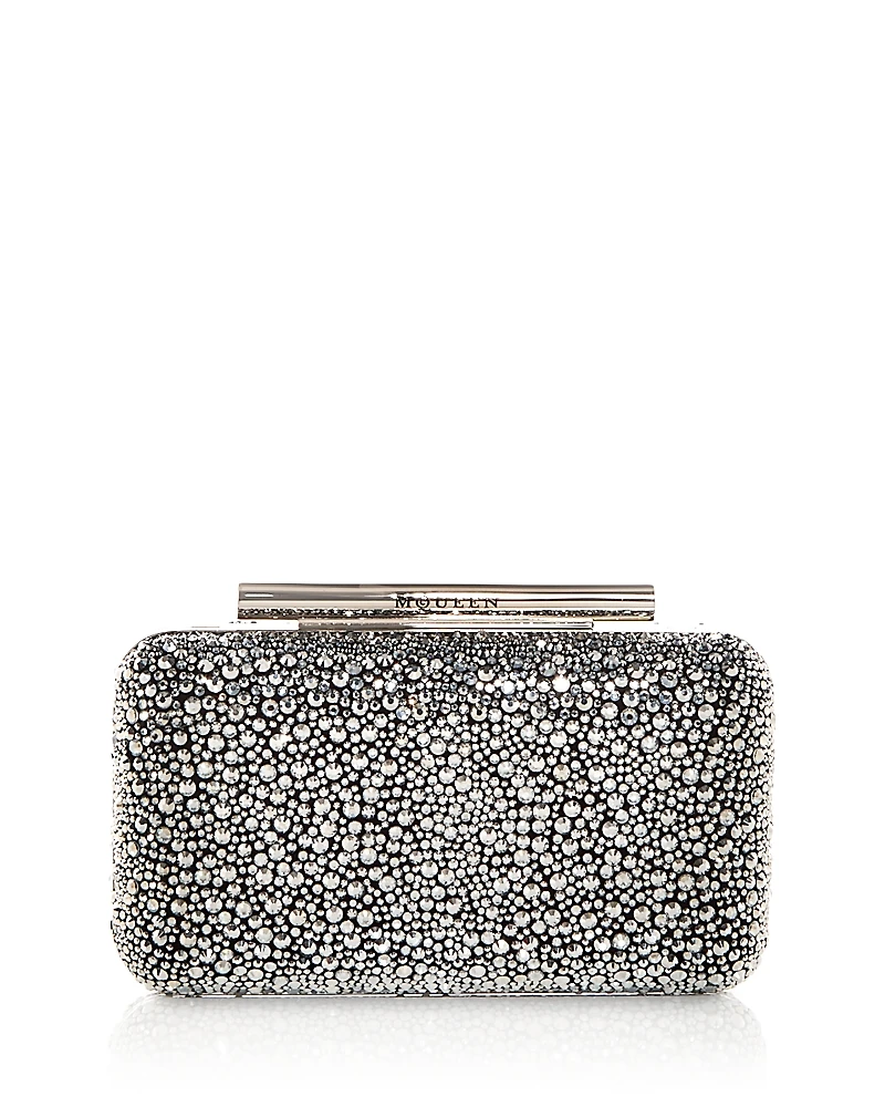 Alexander McQUEEN T-Bar Embellished Box Clutch