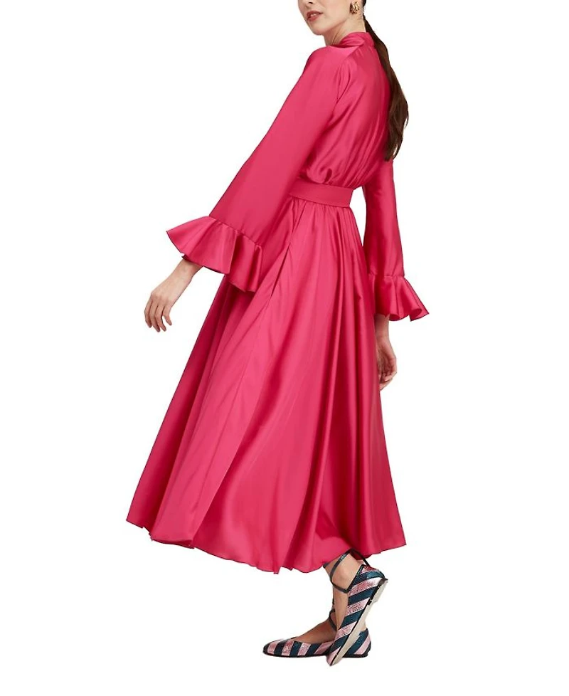 Baby Dress Solid Cyclamen