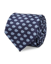 Star Wars Millennium Falcon Blue Tonal Tie