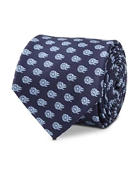 Cufflinks Inc Star Wars Millennium Falcon Blue Tonal Tie