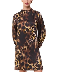 Whistles Misty Leopard Print Cleo Dress