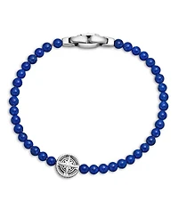 Spiritual Beads Compass Rose Bracelet with Lapis