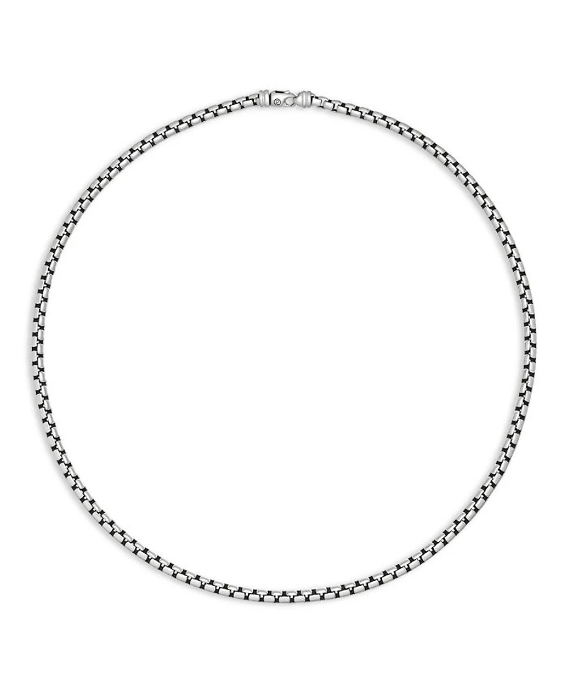 Men's Sterling Silver Extra Large Box Chain, 5.2mm