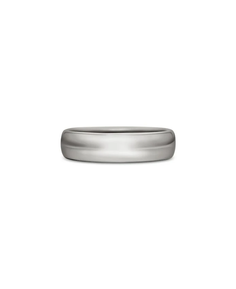Men's 18K White Gold Classic Band