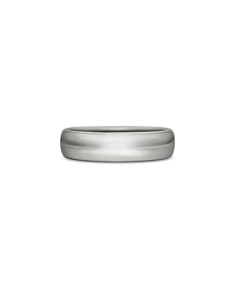 David Yurman Men's 18K White Gold Classic Band