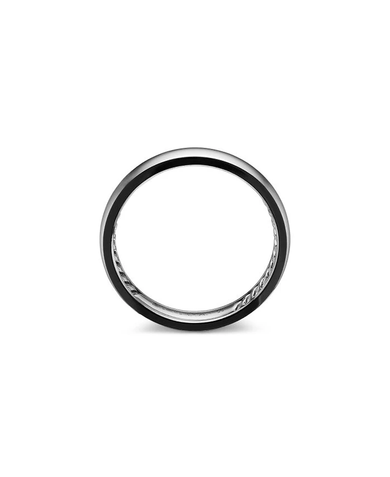 Men's Gray Titanium 4mm Classic Band