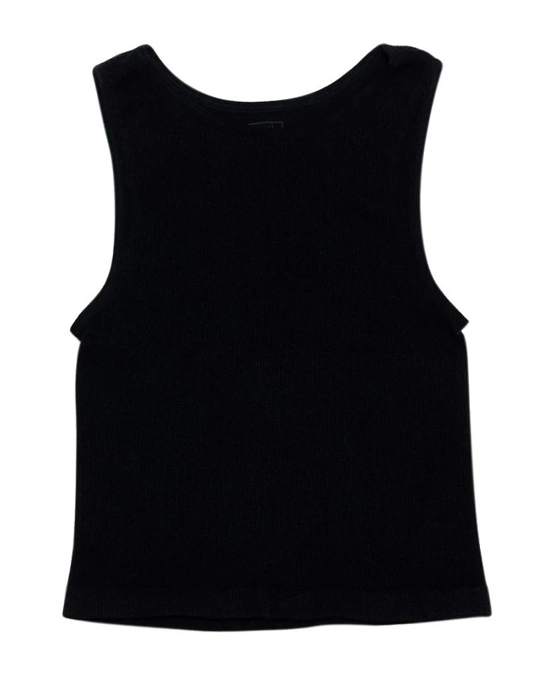 Girls' Ribbed Crop Sports Tank Top (4-6x) - Little Kid