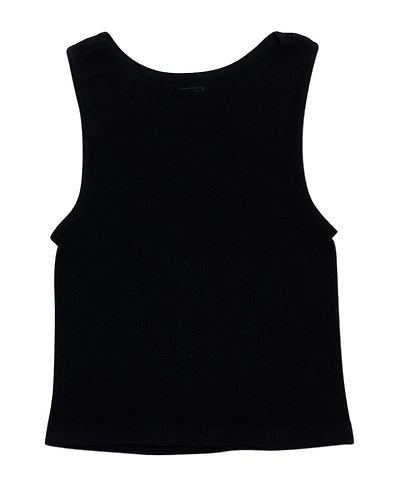 Girls' Ribbed Crop Sports Tank Top (4-6x) - Little Kid