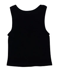 Girls' Ribbed Crop Sports Tank Top (4-6x) - Little Kid
