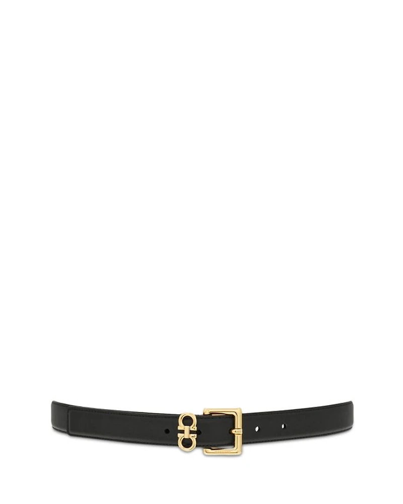 Women's Double Gancini Fixed Belt