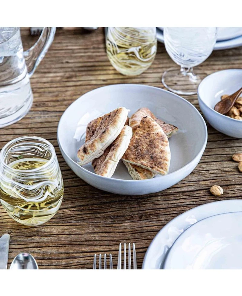 Quotidien White Truffle 16 Piece Dinnerware Set