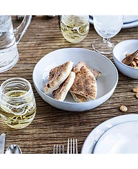 Quotidien White Truffle 16 Piece Dinnerware Set