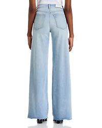 Mid Rise Wide Leg Palazzo Jeans Cielito
