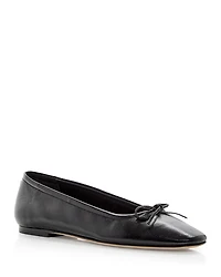 Aeyde Women's Delfina Bow Ballet Flats