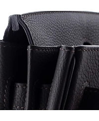 Birkin 30 Handbag Brown Togo with Palladium Hardware