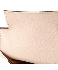 Kelly 28 Handbag Verso Epsom with Palladium Hardware
